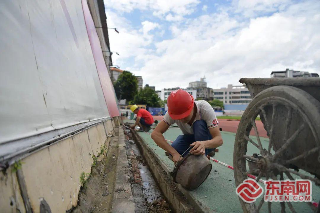 谈球吧官网延平：幸运跑道加快铺就！体育公园焕新倒计时(图2)