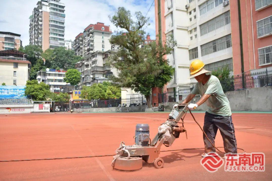 谈球吧官网延平：幸运跑道加快铺就！体育公园焕新倒计时(图3)